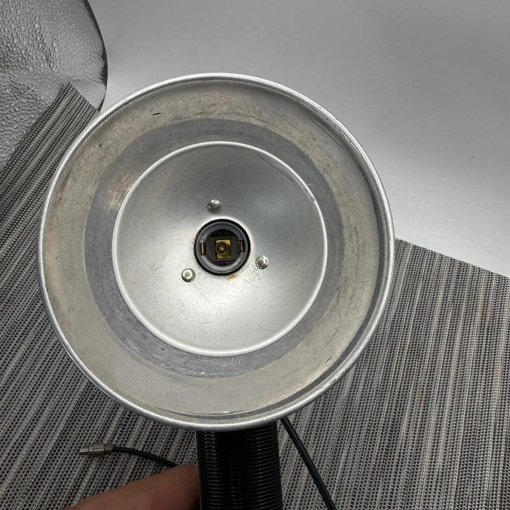 Vintage Ansco Handheld Camera Flash Unit with Reflector and Sync Cord Retro Gear